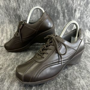 【美品】asics pedala アシックス　ペダラ ウォーキングシューズ　レザースニーカー　231