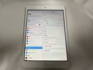 極美品 Apple iPad mini 2 64GB A1489 Wi-Fiモデル ME281J/A シルバー