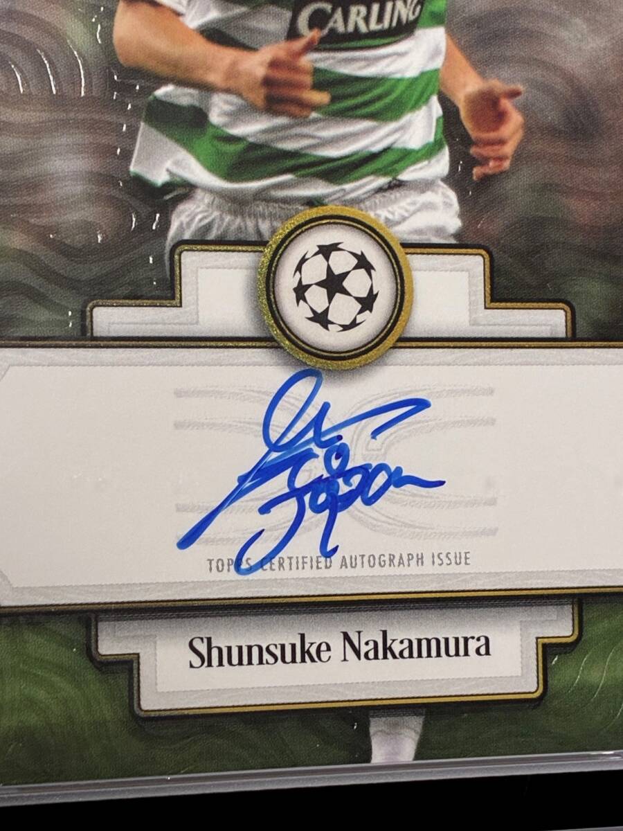 2024-25 Topps Definitive Collection UEFA Defining Images Autograph
