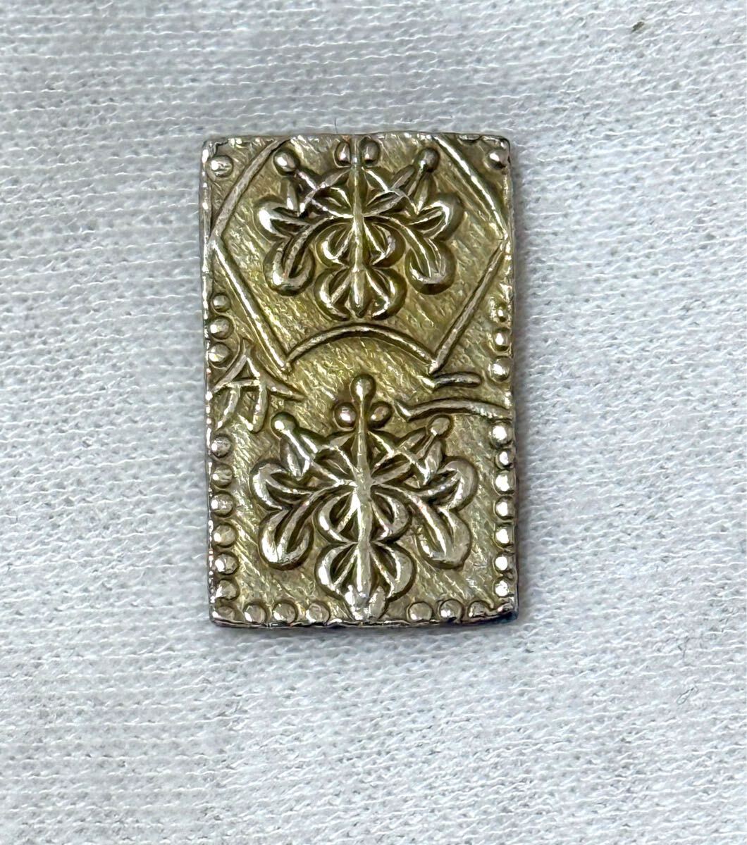 1円～】安政二分判金 二分金 重量 約5.60g 幅 約22.29×13.70mm 厚さ