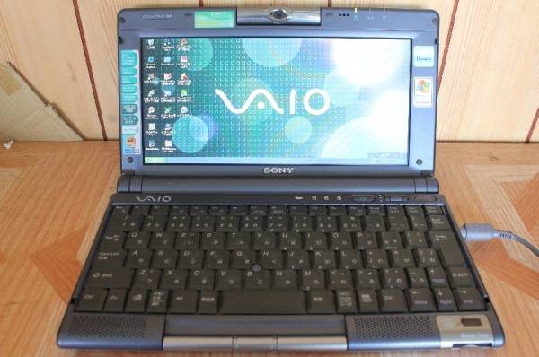 O708▽SONY VAIO PCG-C1MR/BP PCG-182N ミニノート リカバリ済(ソニー 