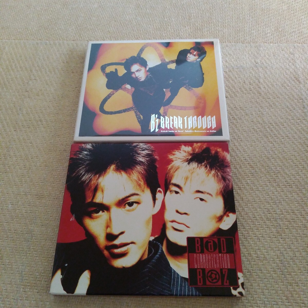 B'z BREAK THROUGH BAD COMMUNICATION 初回限定盤 スリーブケース付き