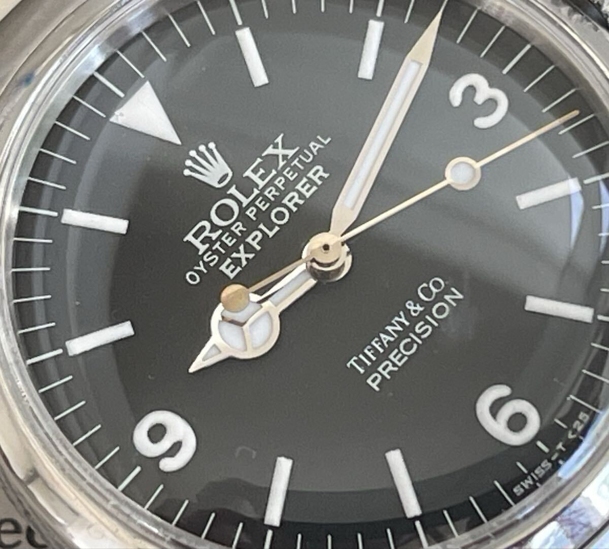 ROLEX ロレックス エクスプローラー文字盤 5500 ティファニー ダブル