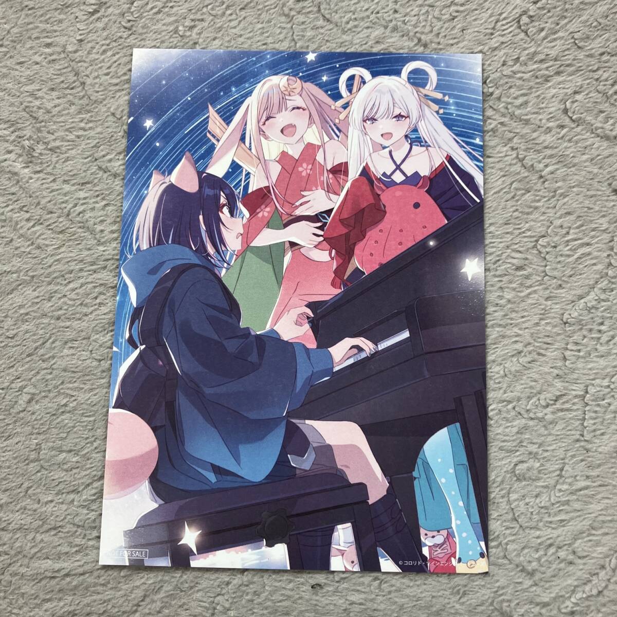 超かぐや姫！】第2弾 入場者プレゼント イラストボード 彩葉 カグヤ