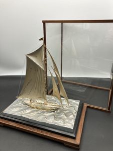 銀 船 置物のYahoo!オークション(旧ヤフオク!)の相場・価格を見る