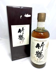竹鶴 17年(箱あり)の平均価格は31,541円｜ウイスキーの価格相場・買取価格