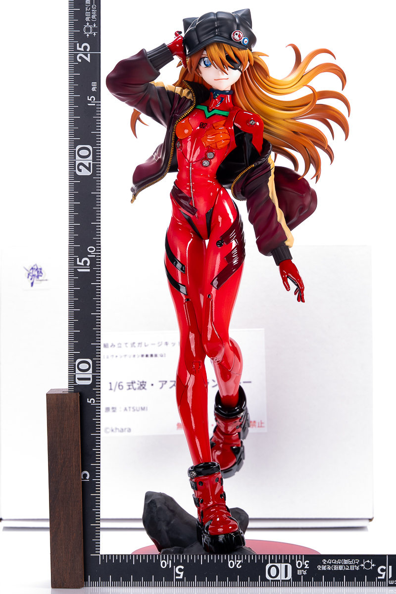 ガレージキット 完成品 式波・アスカ・ラングレー エヴァンゲリオン