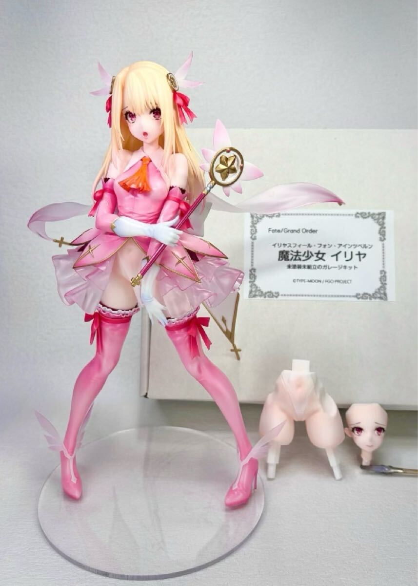 塗装済完成品 魔法少女イリヤ ガレージキット Illyasviel von Einzbern
