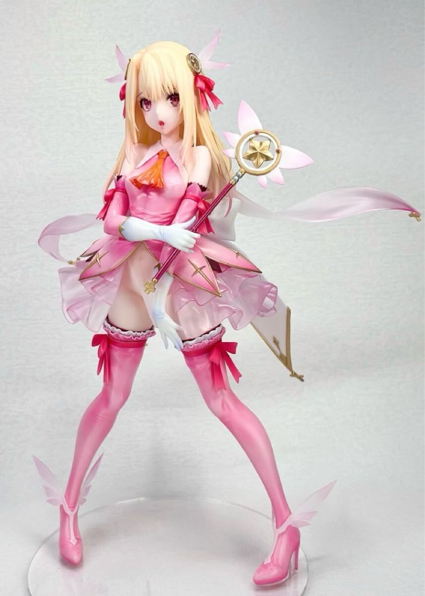 PINK GIRL フィギュア ガレージキット 塗装済完成品 魔法少女イリヤ ガレージキット Illyasviel von Einzbern