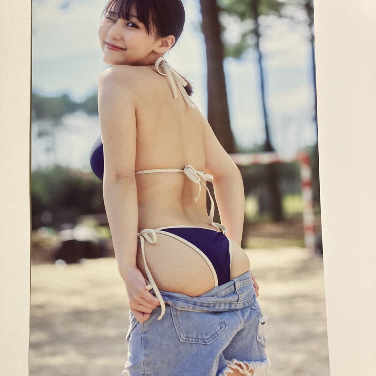 田中美久 150μ厚手ラミネート加工 6ページ 写真集 ぜんぶ、ほんと
