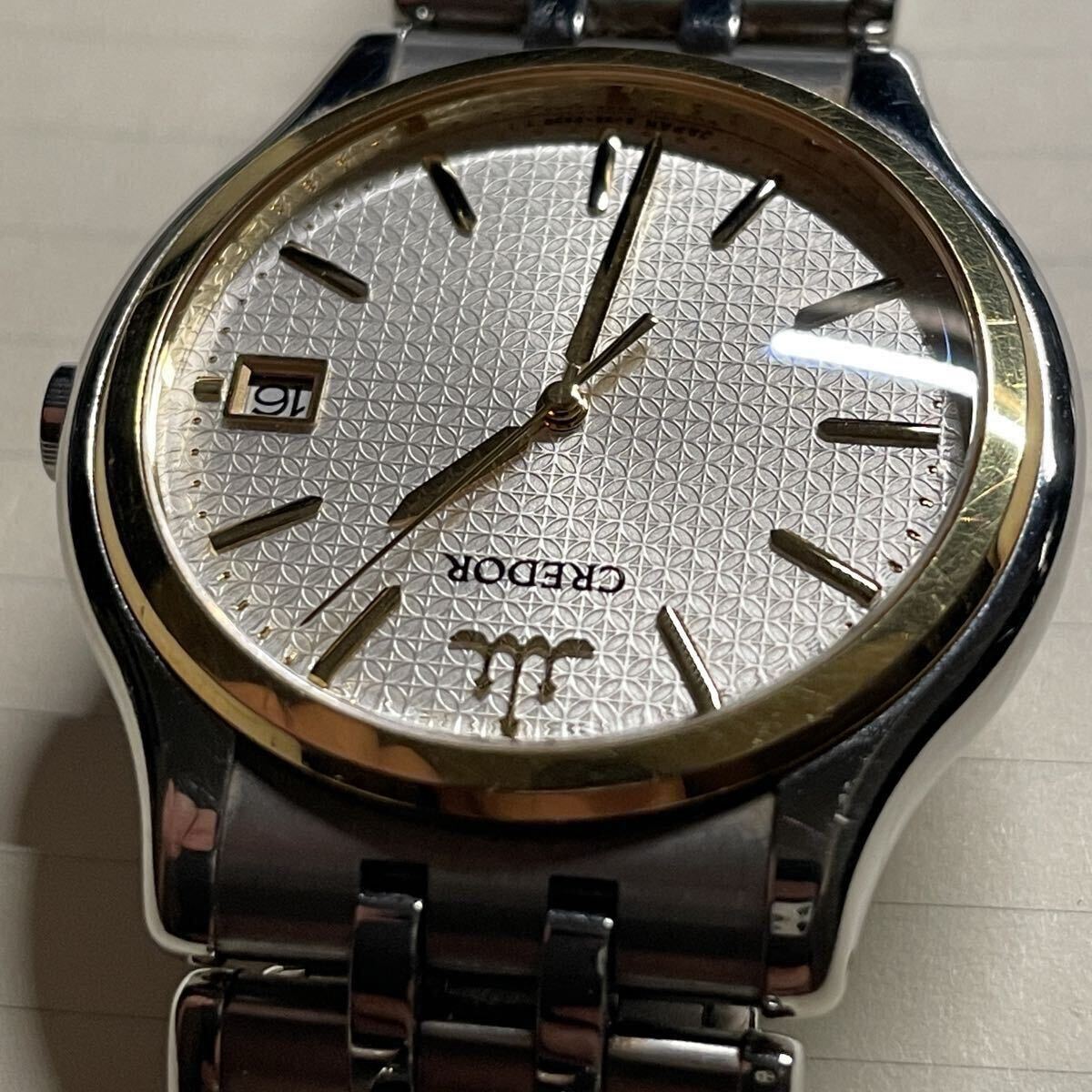 SEIKO CREDOR セイコー クレドール 腕時計 8J81-5020 デイト ドルチェ