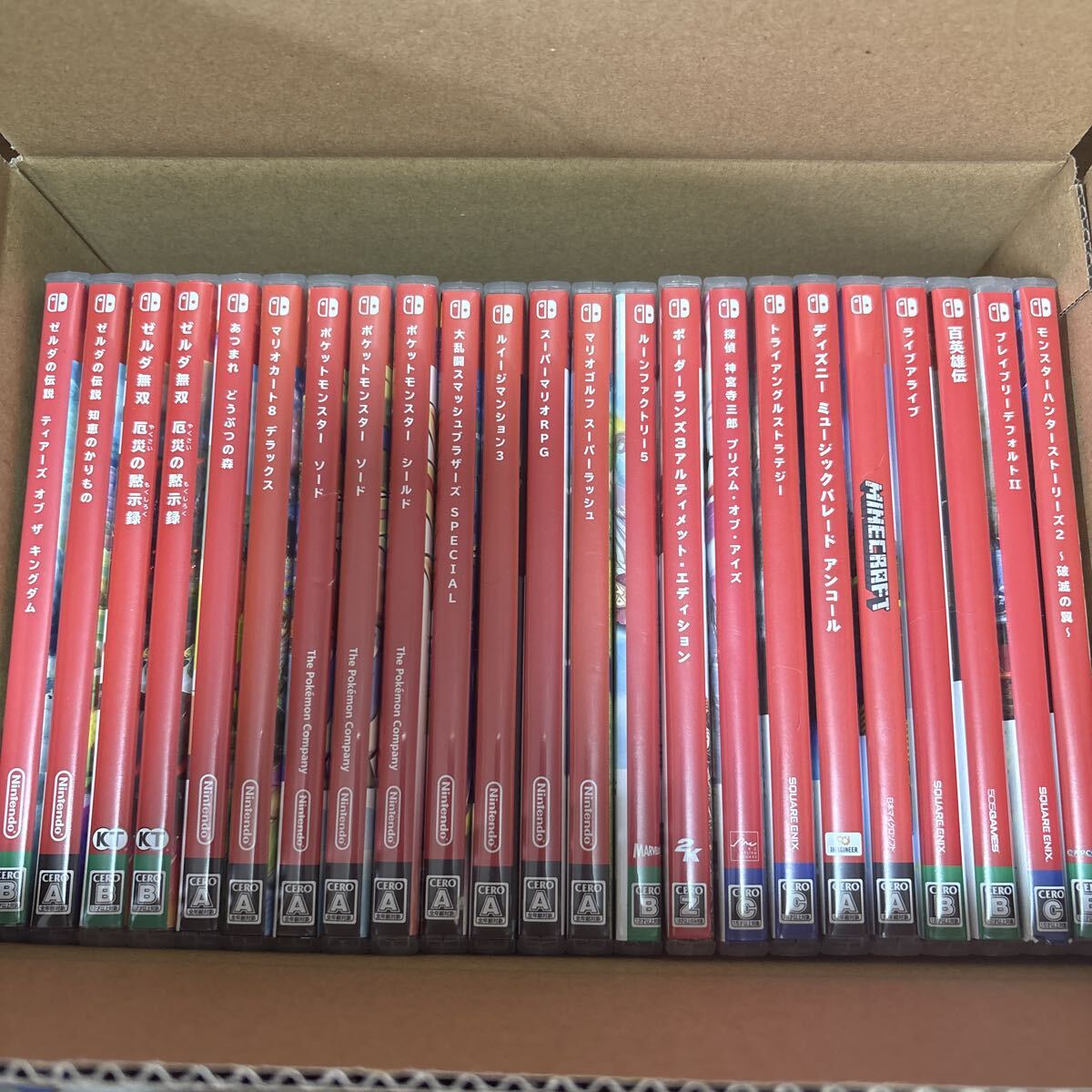 ​【まとめ売り】Switch ソフト 12本セット ゼルダ ポケモン マリオ 他 Nintendo Switchソフト ニンテンドースイッチ ソフト ゼルダの伝説