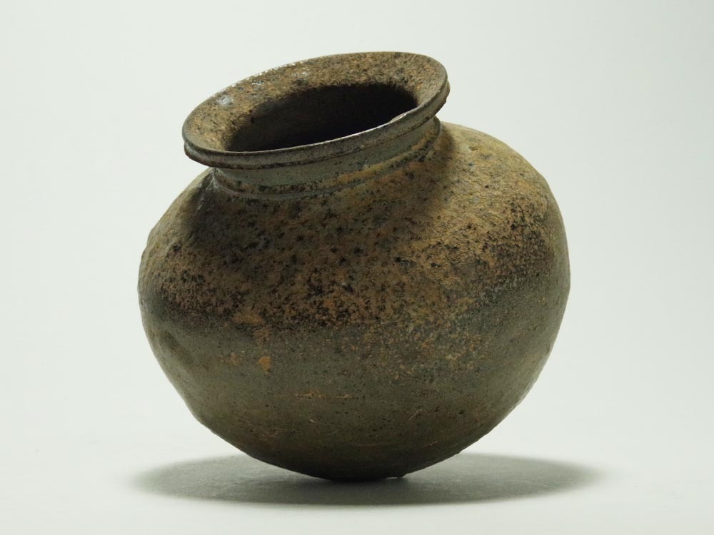 須恵器壺古墳出土陶質土器古陶薬壺祭器祭祀土器発掘考古資料陶器愛好家