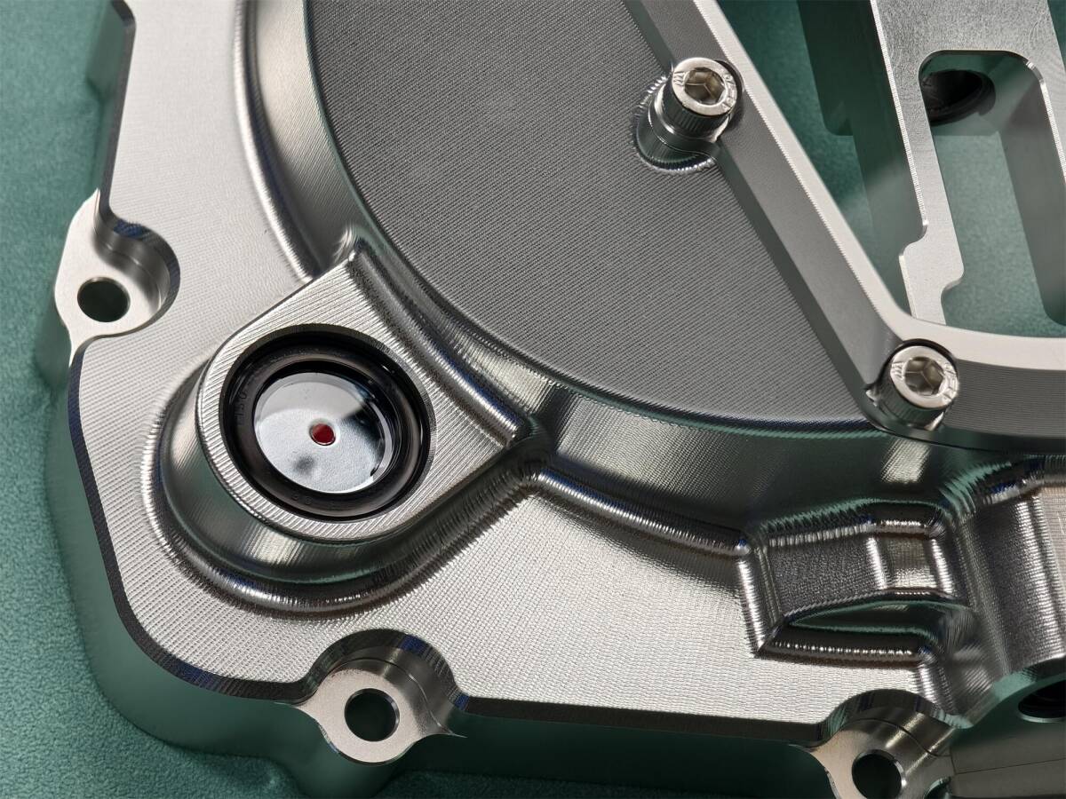 ZRX400 ZZR400 ZZR600 クラッチカバー スケルトンクラッチカバー （銀