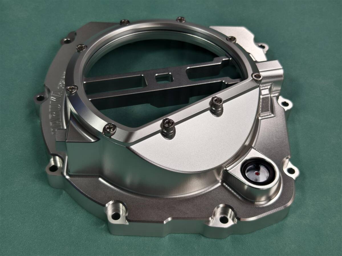 ZRX400 ZZR400 ZZR600 クラッチカバー スケルトンクラッチカバー （銀