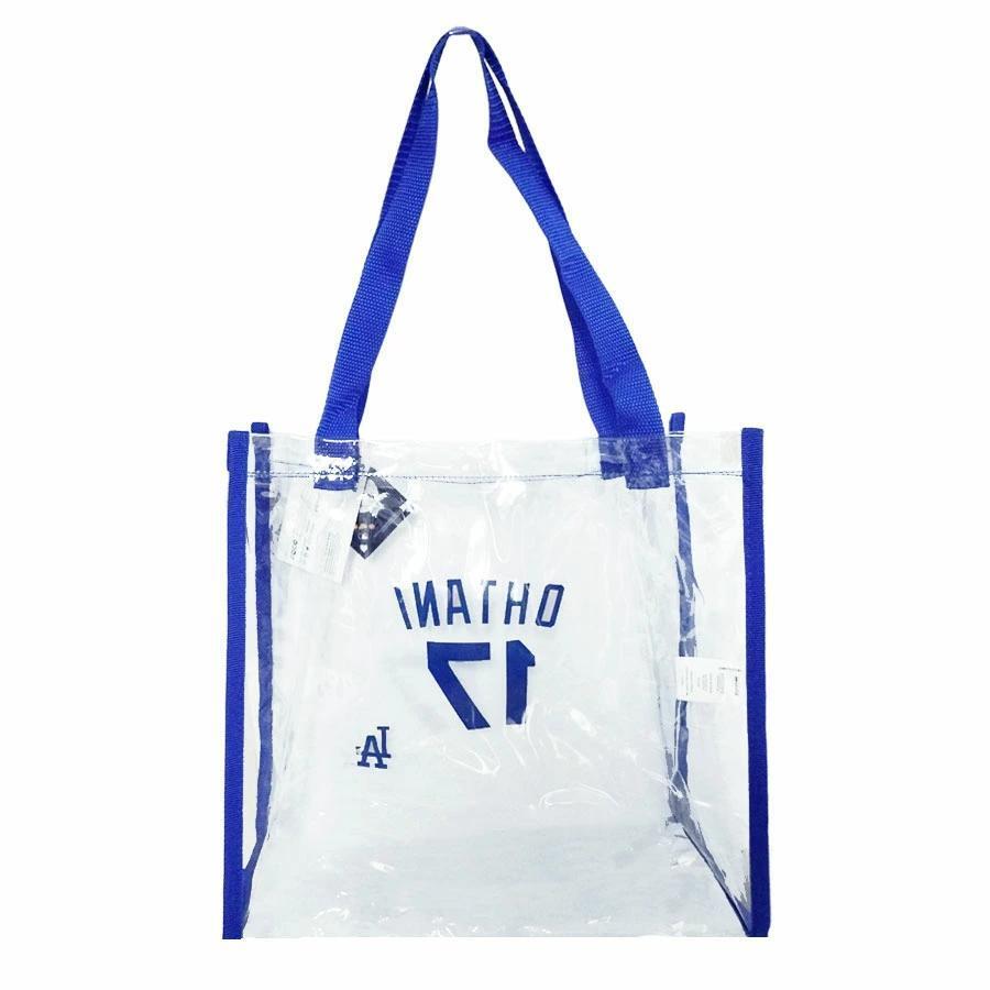 1円大量出品中！新品MLB公式 限定 ドジャース大谷翔平クリアトート