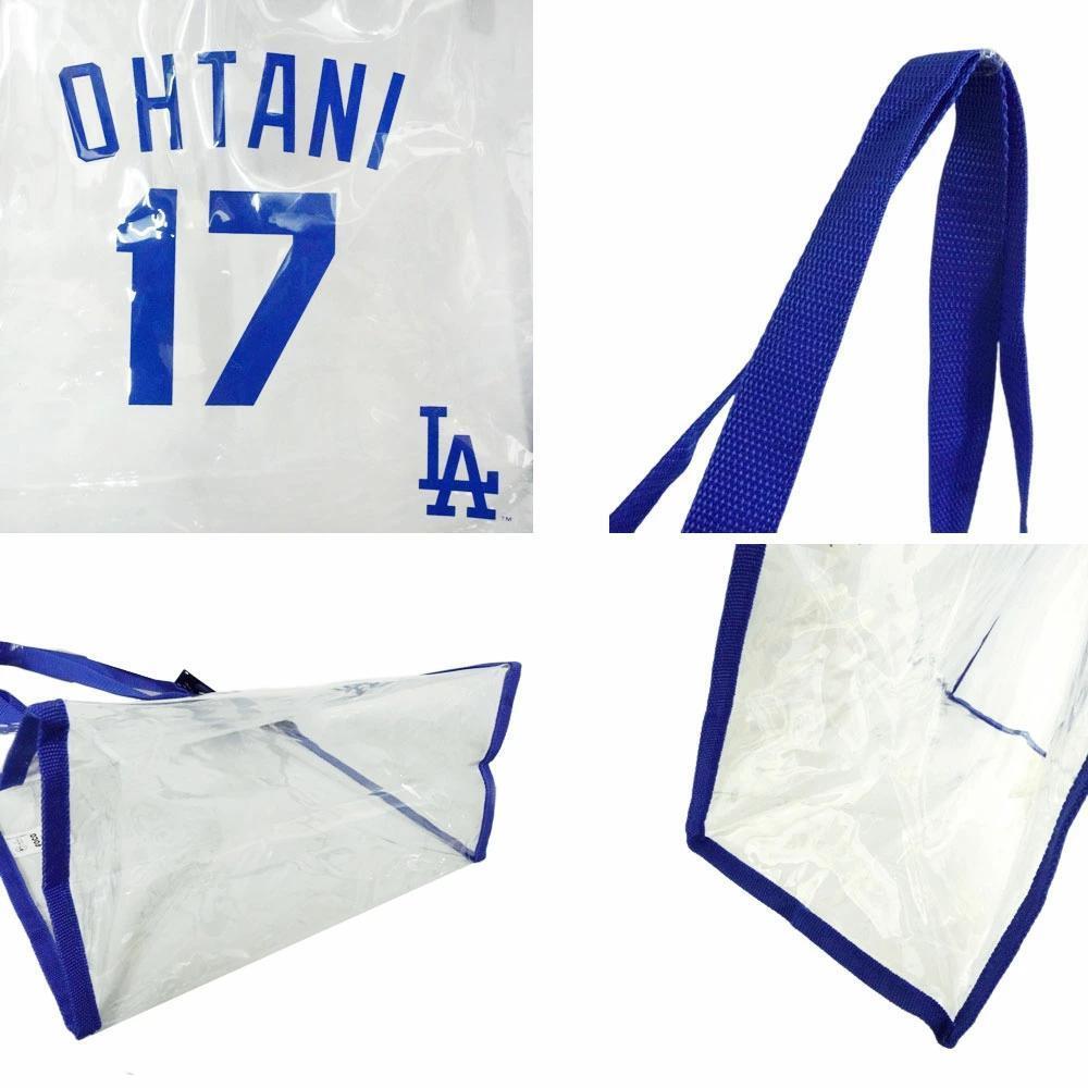 1円大量出品中！新品MLB公式 限定 ドジャース大谷翔平クリアトート