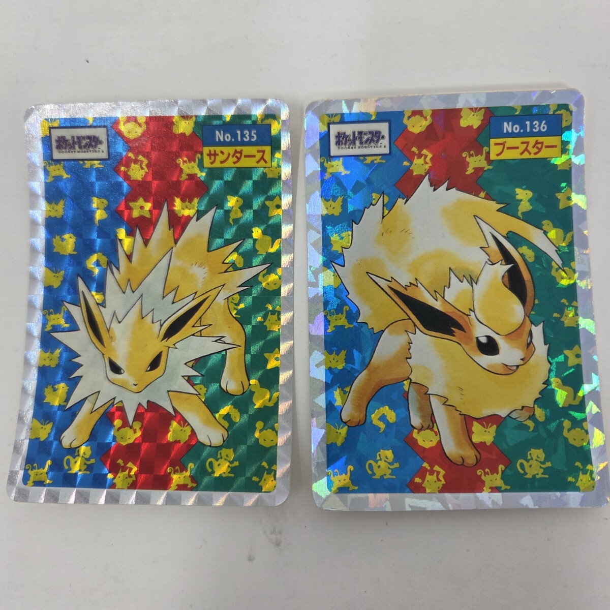 トップサン ポケモンシール シャワーズ サンダース ブースター