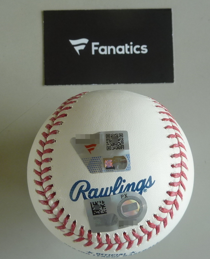 村上宗隆】Fanatics/MLB ルーキー 直筆サインボール 検/WBC 大谷翔平