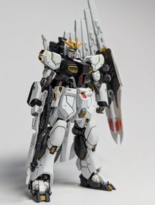 ガンダムアーティファクト　νガンダム　塗装済み完成品 ガンダムアーティファクト νガンダム｜postboyさんのガンプラ作品
