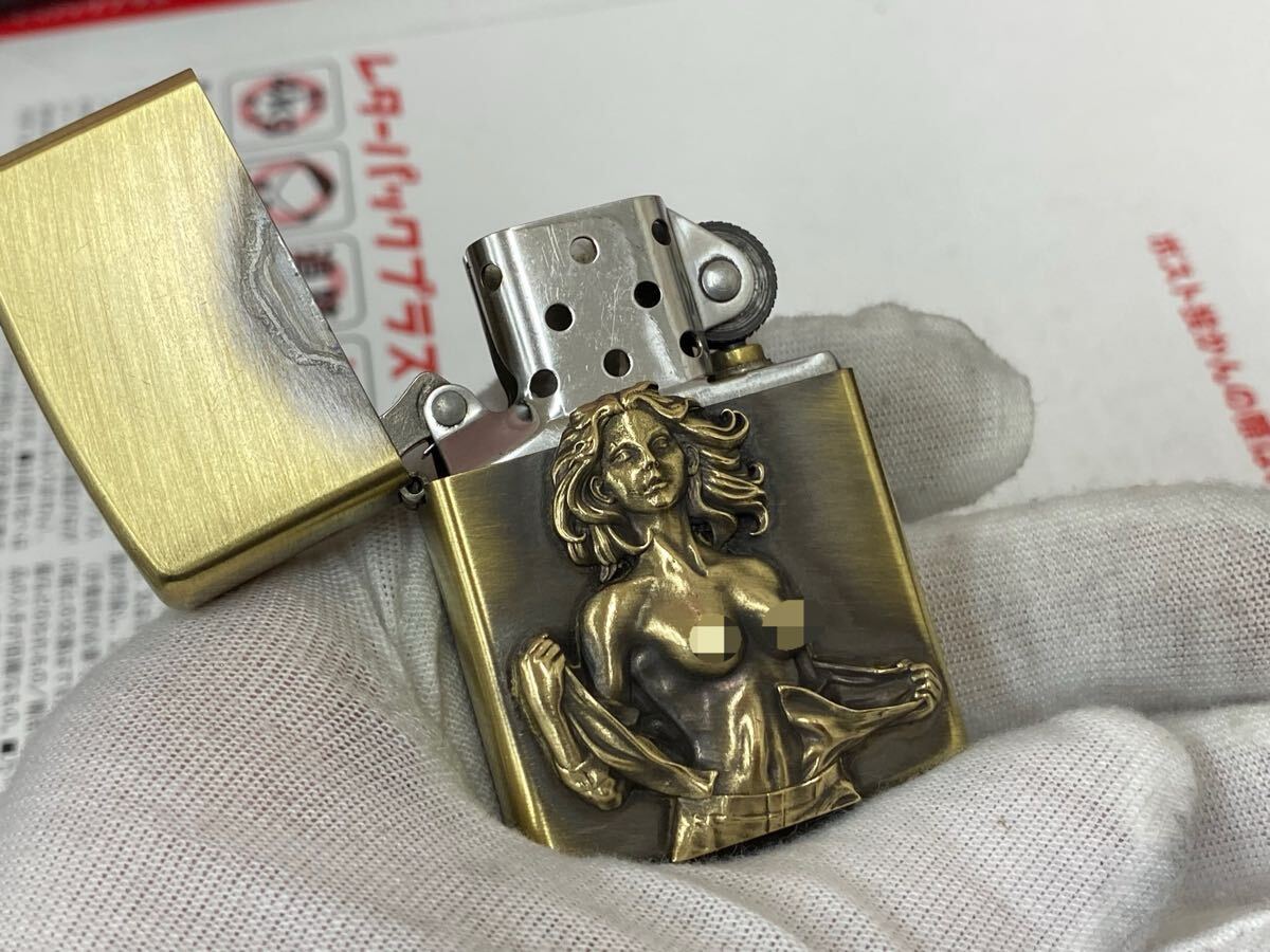 中古品 Zippo セクシーな女性 オイルライター ジッポーライター ZIPPO
