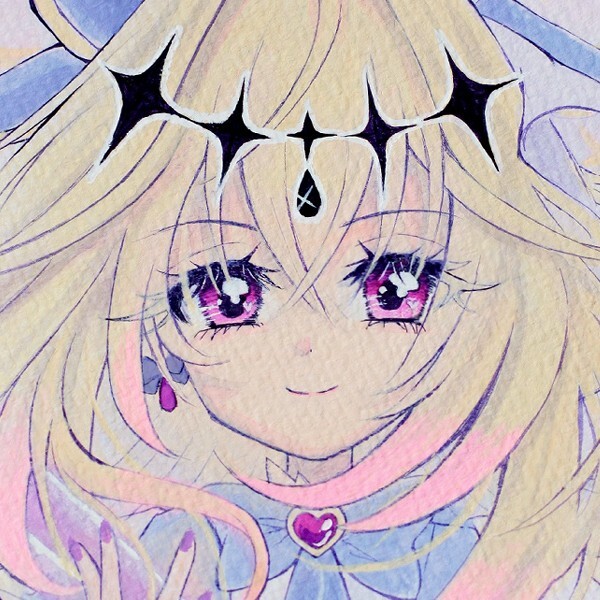 セ*リ様 森亜るるか　手描きファンアート　色紙　原画　アルカナシャドウ　イラスト 同人手描きイラスト【アルカナ・シャドウ】森亜るるか 名探偵