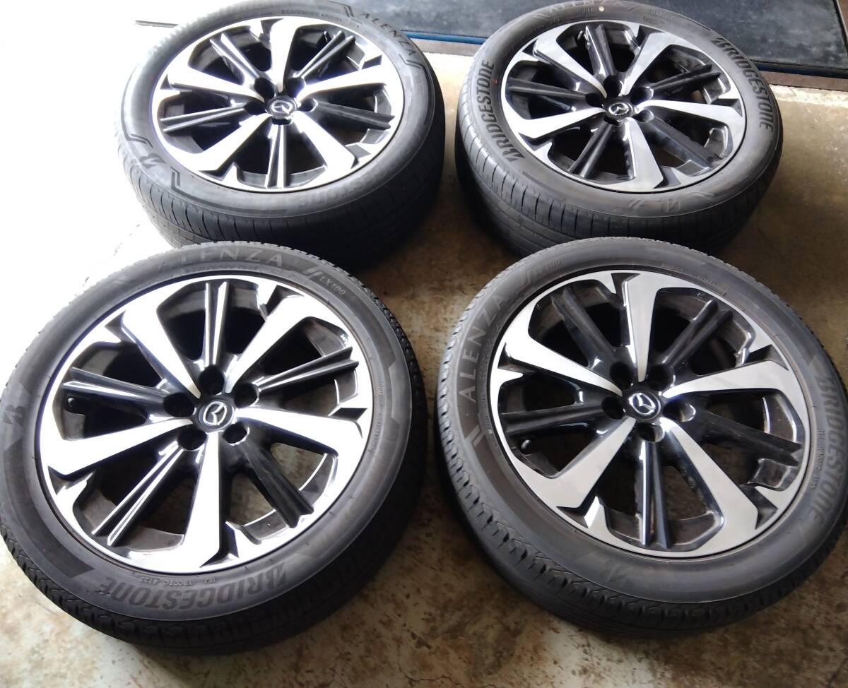 235/50R20 ブリヂストン マツダ CX-60 純正ホイール 4本 セット