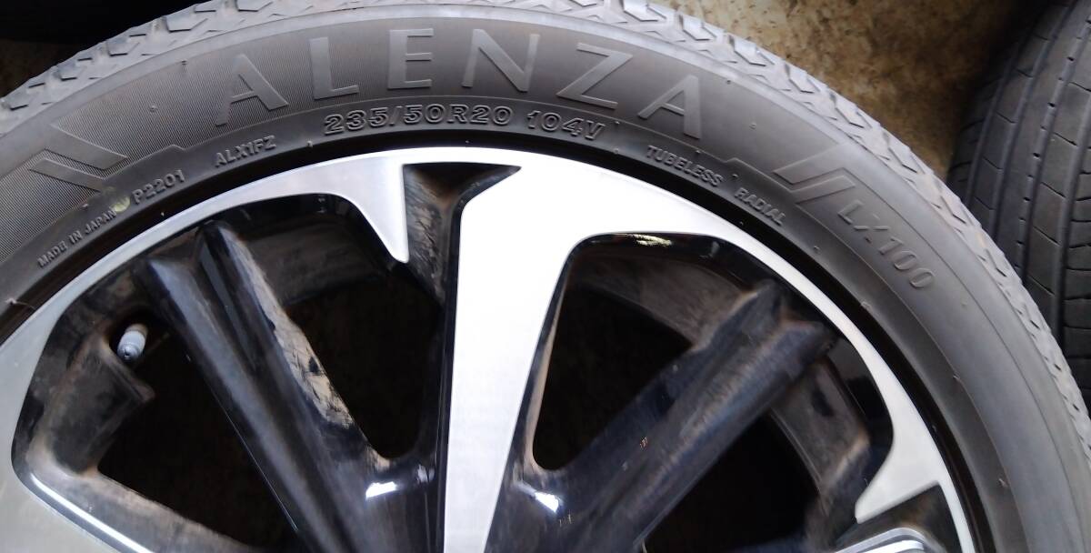 235/50R20 ブリヂストン マツダ CX-60 純正ホイール 4本 セット