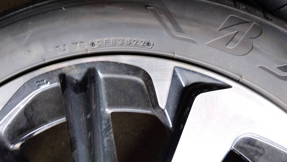 235/50R20 ブリヂストン マツダ CX-60 純正ホイール 4本 セット