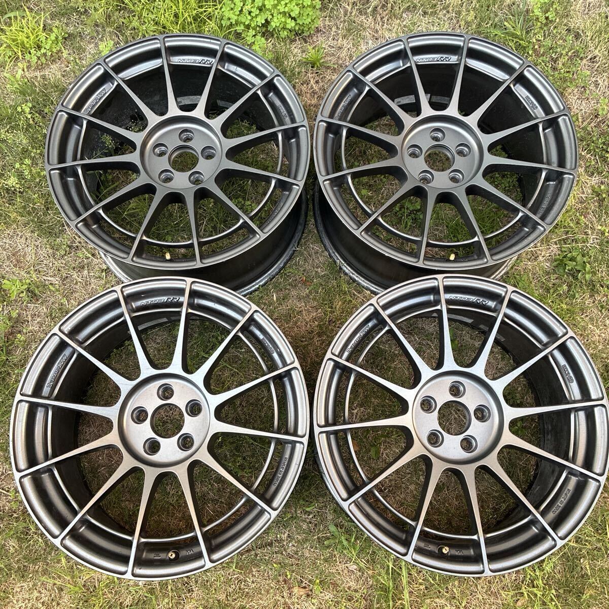 ENKEI エンケイ NT03RR 18インチ 9J +48 PCD100 5H 4本 セット マット