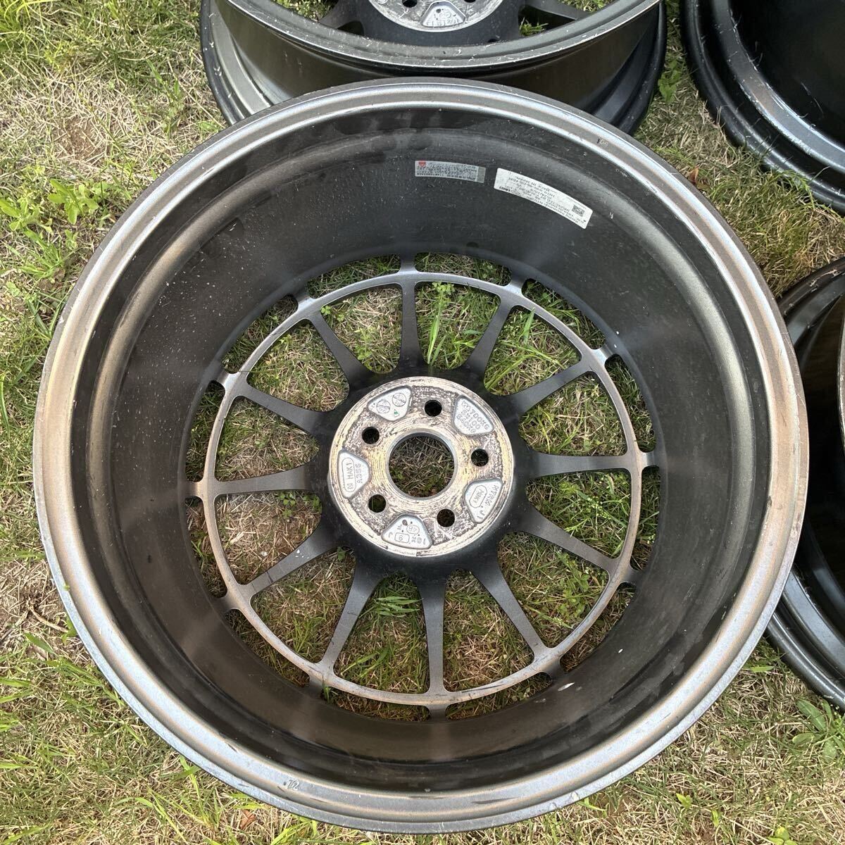 ENKEI エンケイ NT03RR 18インチ 9J +48 PCD100 5H 4本 セット マット