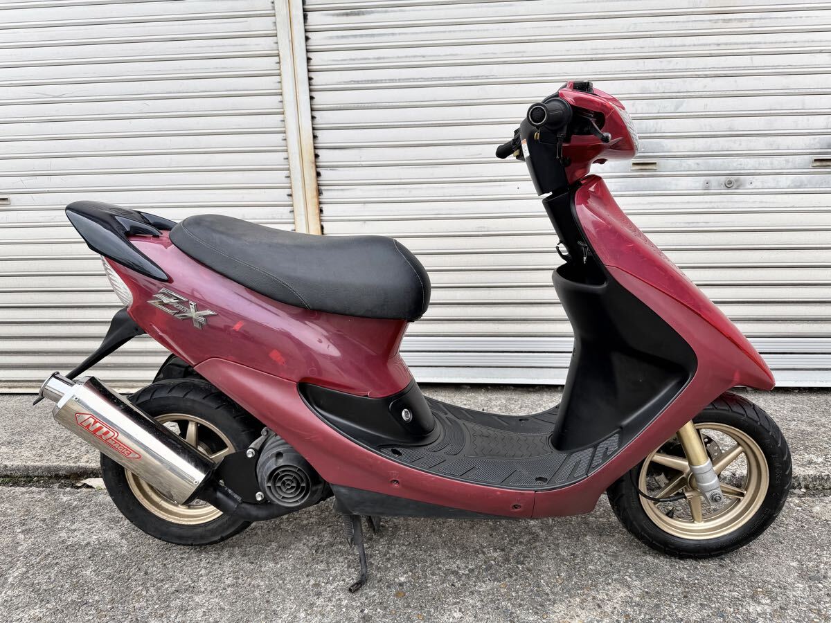 スケルトン赤 ライブディオZX 5000台限定 サイバークリアレッド 赤スケルトン 全国