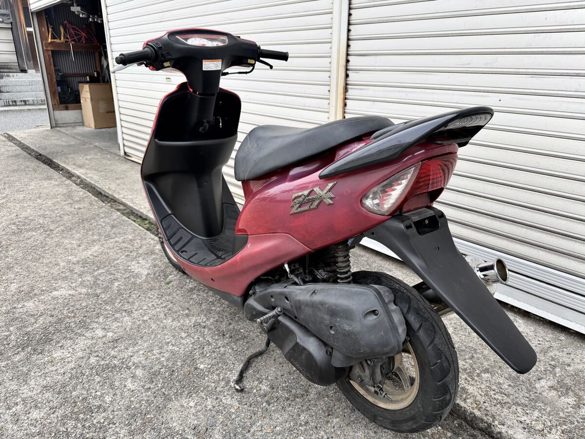 ライブディオZX 5000台限定 サイバークリアレッド 赤スケルトン 全国