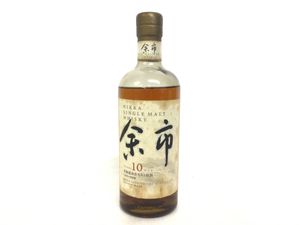 余市 10年の平均価格は37,399円｜ウイスキーの価格相場・買取価格
