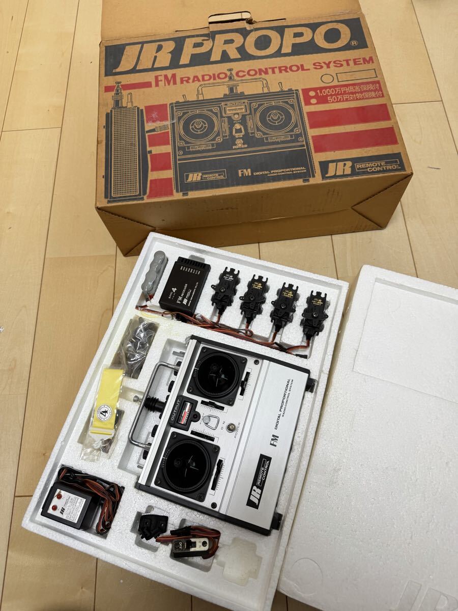ラジコン プロポ 当時物 JR Propo レトロ ヘリコプター用 未使用の様に