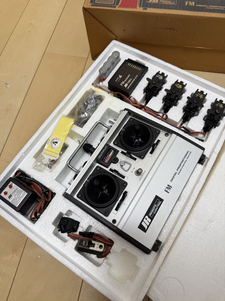 ラジコン プロポ 当時物 JR Propo レトロ ヘリコプター用 未使用の様に