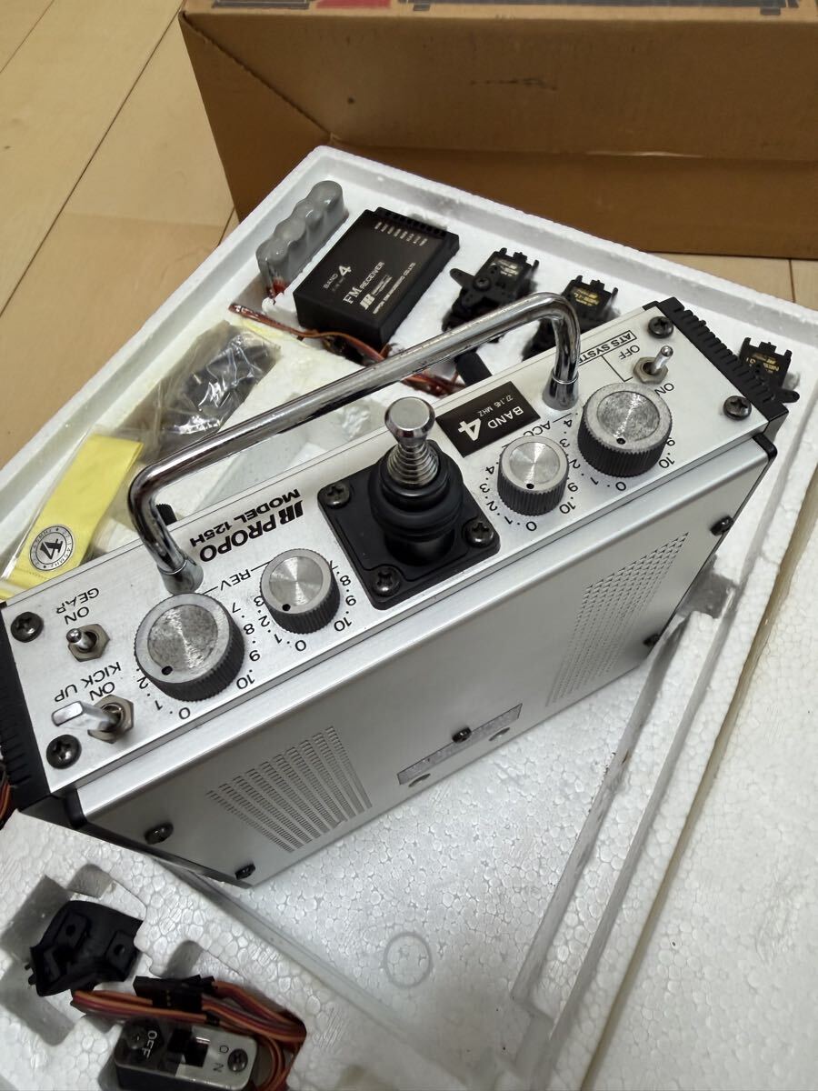 ラジコン プロポ 当時物 JR Propo レトロ ヘリコプター用 未使用の様に