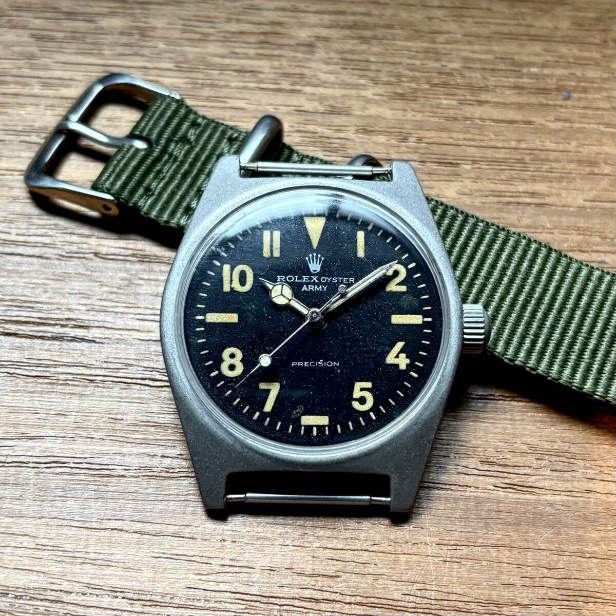 ロレックス ROLEX ミリタリー アンティーク 手巻き ジャンク