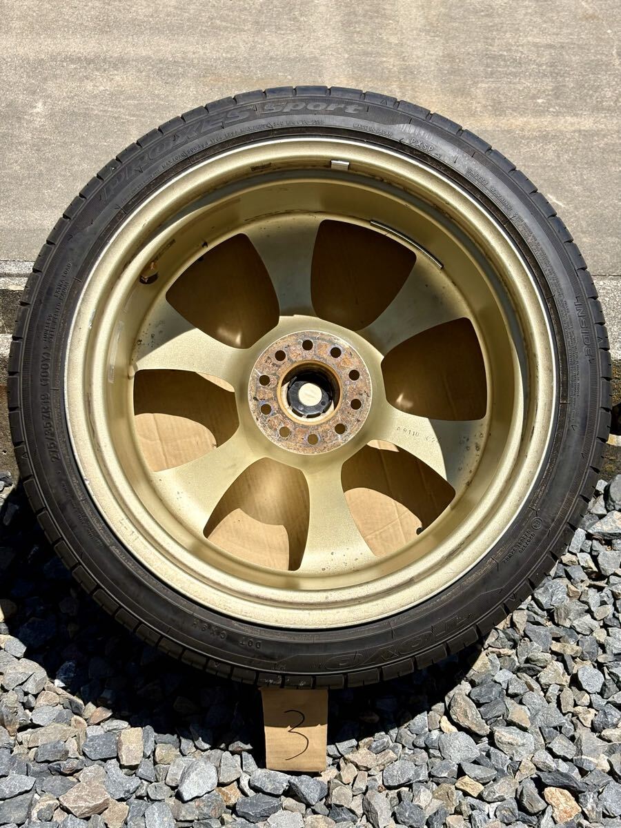 ファブレス、プロファンド、深リム19インチ9J10J FABULOUS ファブレス EXPAND RACING 19インチ Fr 9.5J+22 リア11J+24