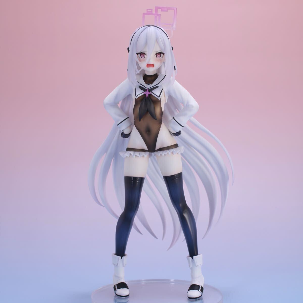 ブルーアーカイブ　～ケイ　例の衣装ver. ガレキ製作完成品 塗装済完成品ガレージキット 正規品 1/7『ケイ 例の衣装ver.』 【竹内