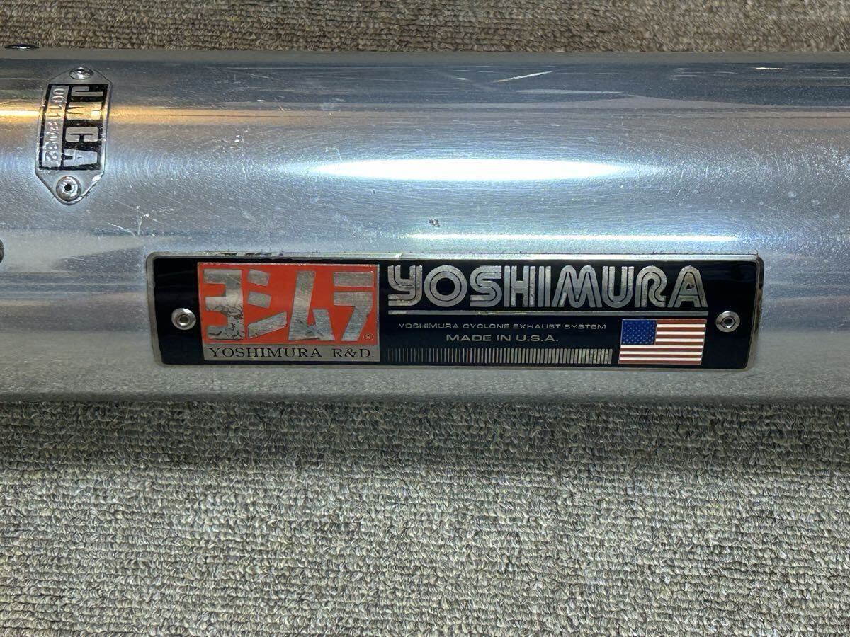 CB750F ヨシムラ USA チタンサイクロンマフラー JMCAプレート付 CB900F
