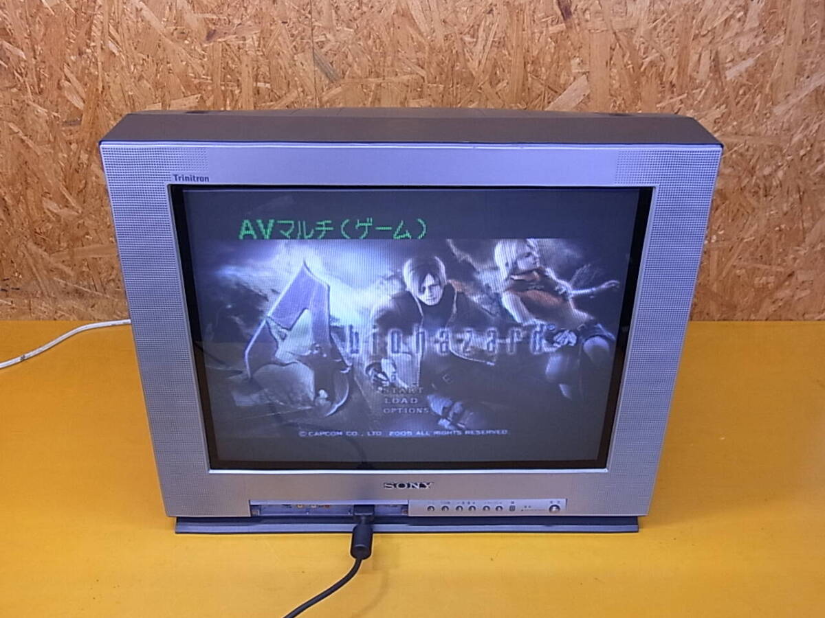 □Cd/619▽ソニー SONY☆21型ブラウン管テレビ☆トリニトロン