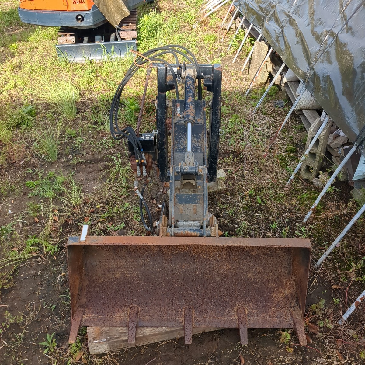 田中製作所ローダー6ps MST150 油圧ショベルミニローダー動画あり