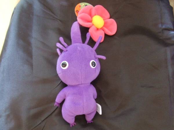 任天堂★　ピクミン　花　ぬいぐるみ　紫　②_1