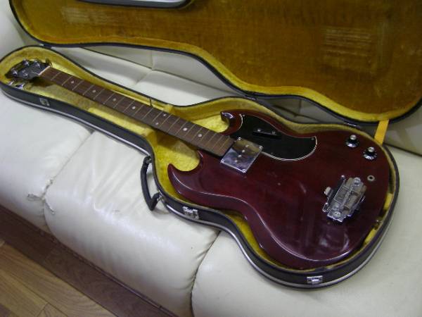 1970年代グネコロゴ Greco SG エレキベース ハードケース付（Greco 