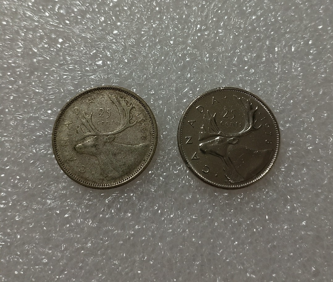 1992年カナダ銀貨12クォーター硬貨　125周年記念92.5%銀 1992年カナダ銀貨12クォーター硬貨 125周年記念92.5%銀 1円～ カナダ