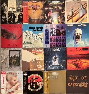 289位 美品/帯付多数 ハードロック/ヘヴィメタル LPレコードまとめて30枚セット/Hard Rock Heav