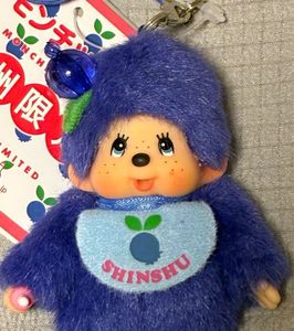ぬいぐるみ 当時物☆ご当地モンチッチキーホルダー 千葉限定