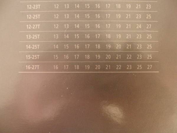 【新品】シマノ CS-6600　カセットスプロケット 16-27T_3