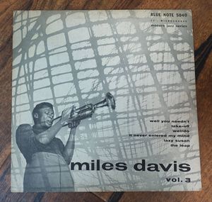 111位 極上! US BLUE NOTE BLP 5040 オリジナル Miles Davis Quartet Vol 3 Lexington/DG/EAR/F